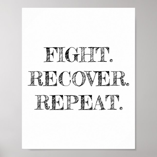 Poster Recuperação de distúrbios Anorexia Sensibilização  (Frente)