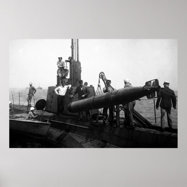 Poster Recuperando um Torpedo (Frente)