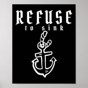 Poster Recusar-Se A Entender A Depressão Mental