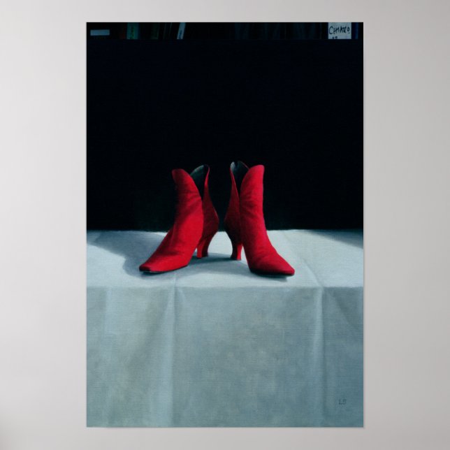 Pôster Red Boots 1995 (Frente)