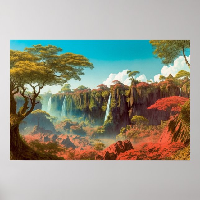 Poster Red Canyon's Cove (Frente)