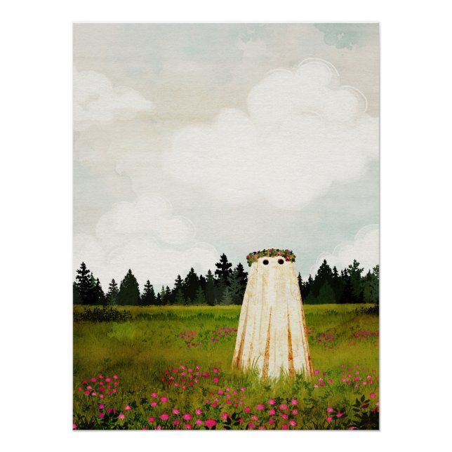 Pôster Red Clover Ghost (Frente)