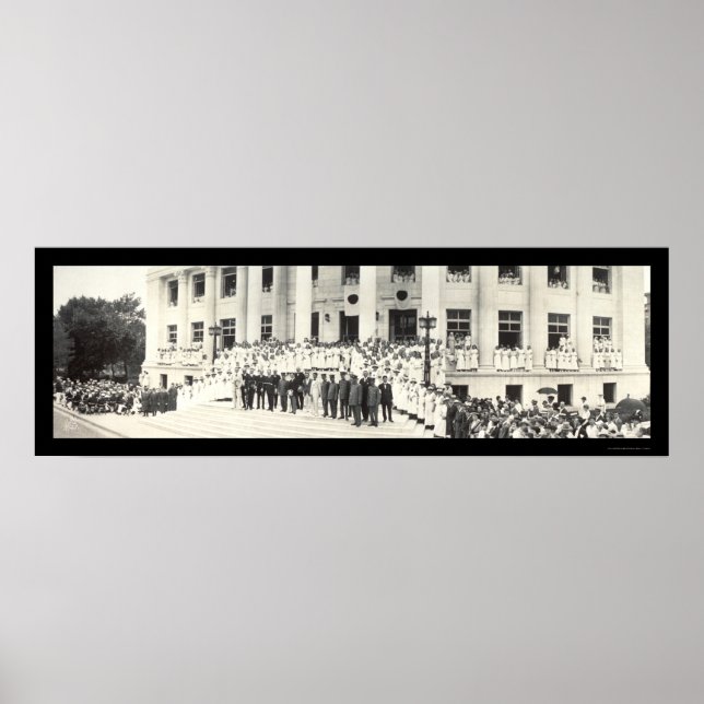 Poster Red Cross Washington Foto 1917 (Frente)