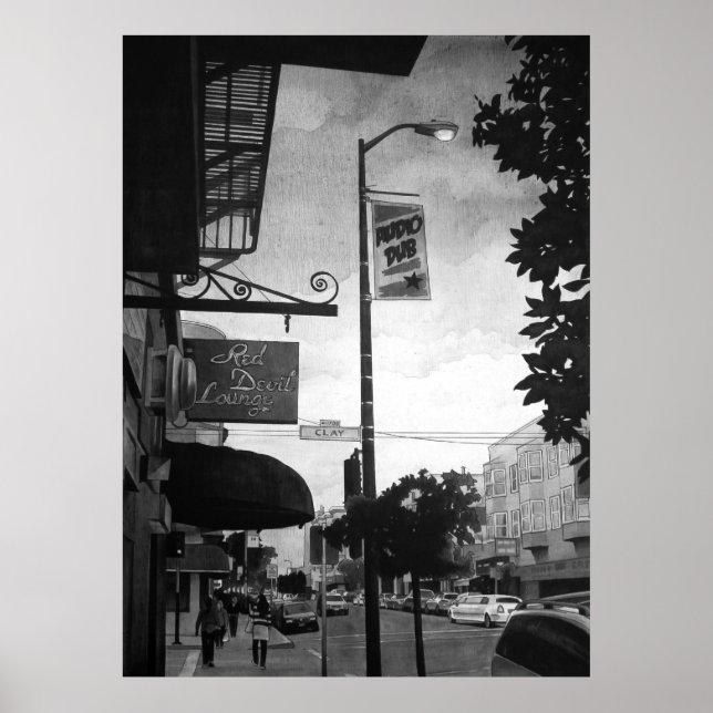 Pôster Red Devil Lounge (Frente)