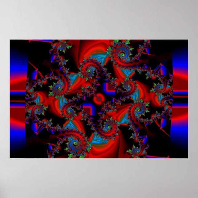 Pôster Red e Green do Blue (Frente)