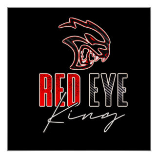 Pôster Red Eye King
