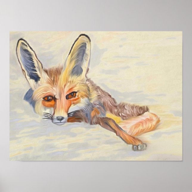 Poster Red Fox 🦊 (Frente)