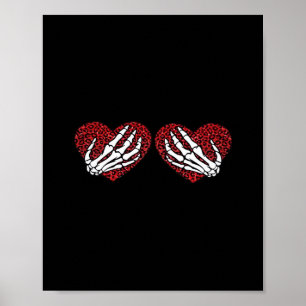 Poster Red Heart Hands Classic