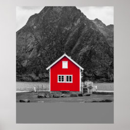 Poster Red House Color Pop Download e