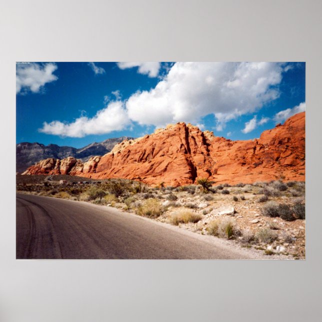 Poster Red Rock Canyon (Frente)