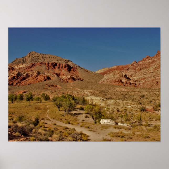 Pôster Red Rock Canyon Las Vegas Nevada (Frente)