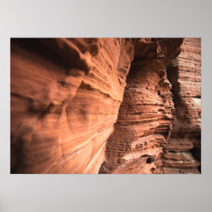 Poster Red Sandstone Nature