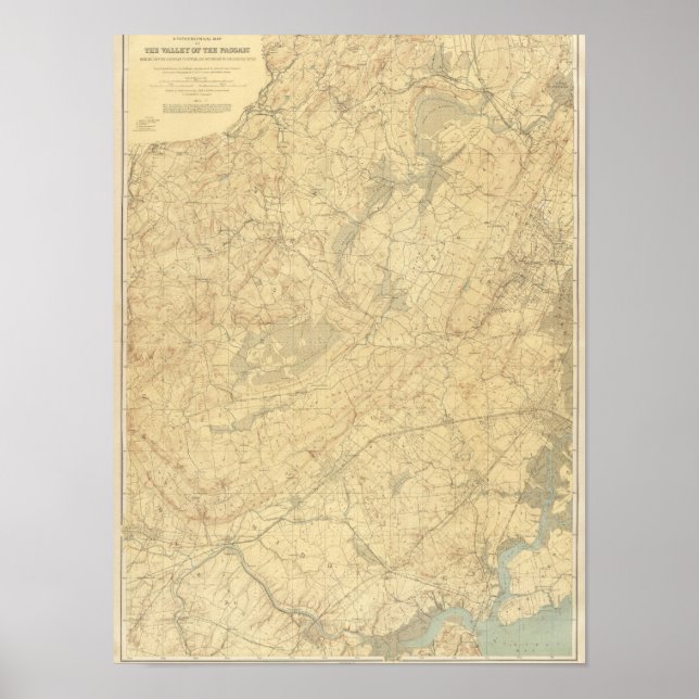 Pôster Red Sandstone, Nova Jersey 2 (Frente)