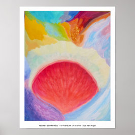 Poster Red Shell - Belo Caos, série de 11" x 14", nº 5