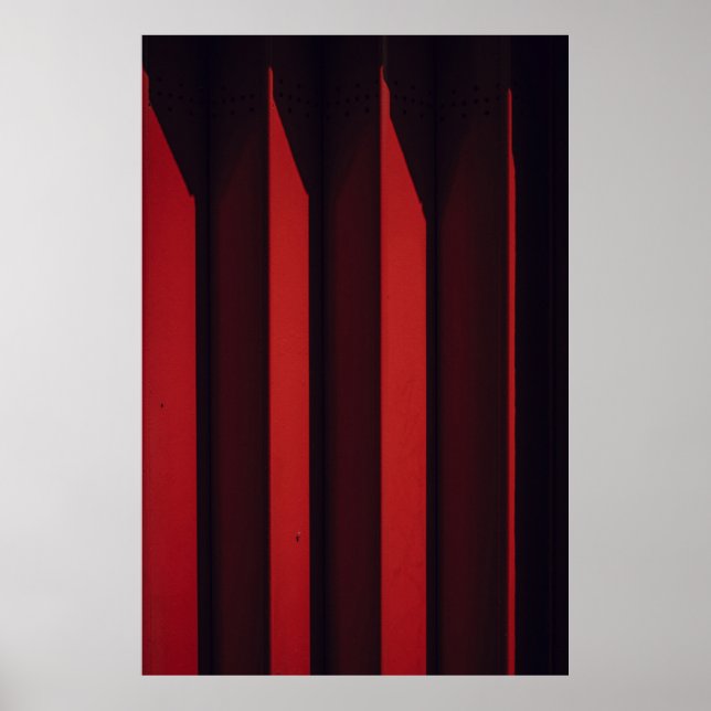 Poster Red surface (Frente)