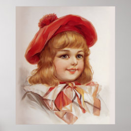 Pôster Red Tam Girl