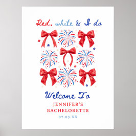 Poster Red White e eu damos boas vindas à Bachelorette 4