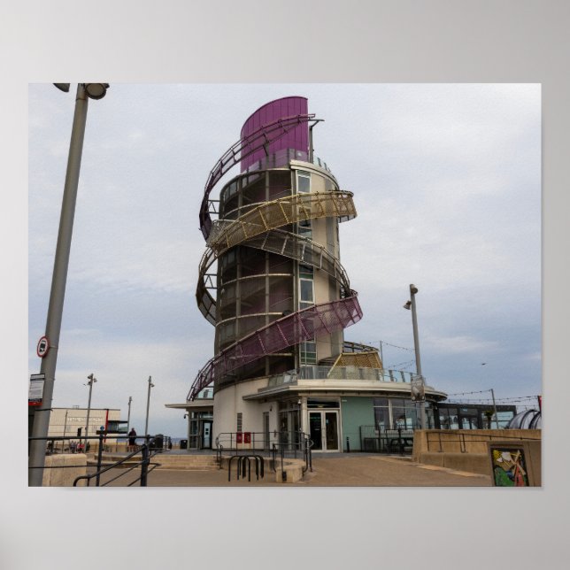 Poster Redcar  Beacon (Frente)