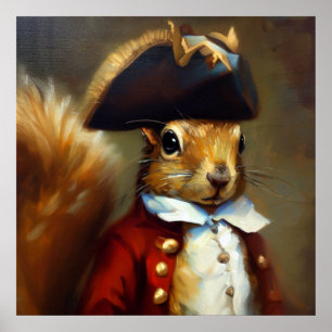 Poster Redcoat de esquilo