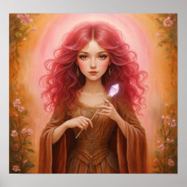 Poster RedCrystalWitch