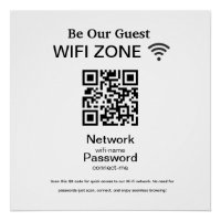 Rede Wifi | Código QR Internet Scan para Conectar