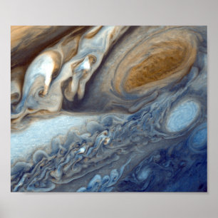 Pôster Redemoinhos de NASAs Jupiter