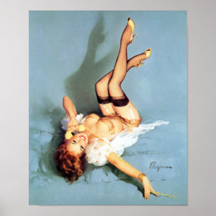 Pôster Redhead no Pin do telefone acima