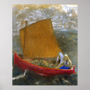 Poster Redon - A vela amarela
