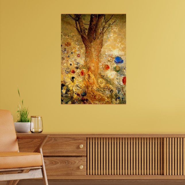 Poster Redon - Buda em sua Juventude (Sala de Estar 2)