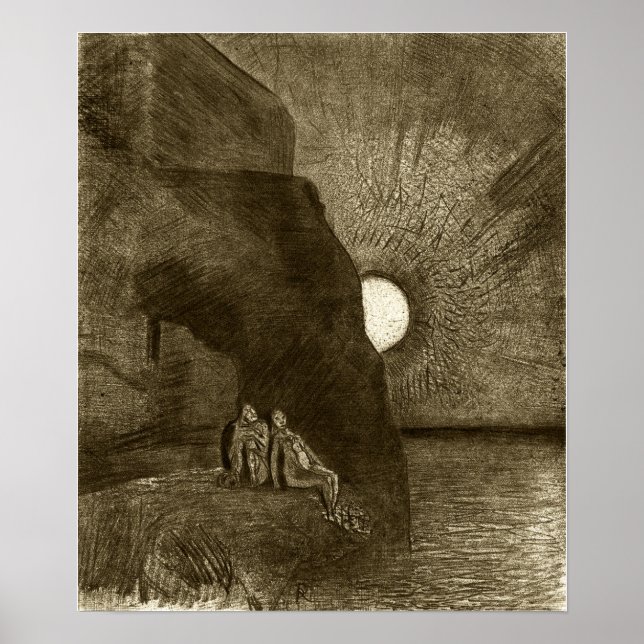 Poster Redon - Demônio ao Meu Lado Ininterruptamente Agit (Frente)