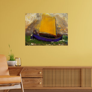 Poster Redon - O Misterioso Barco