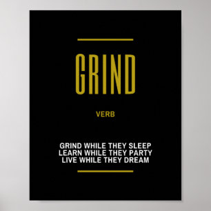 Poster Reduzir Citação Inspiracional No Êxito