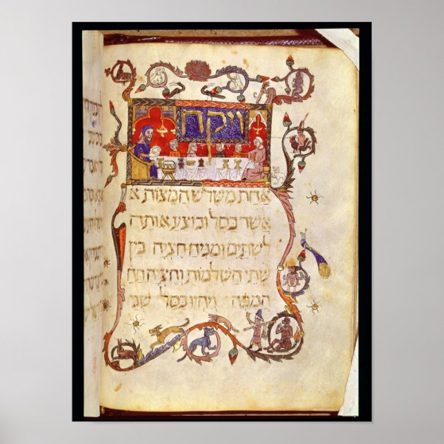 Pôster Refeição de Passover, Espanha de Norte (Frente)