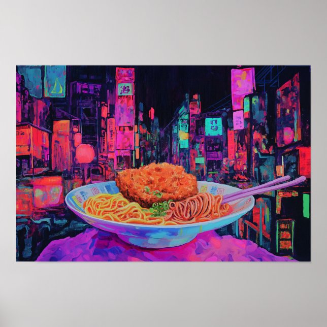 Poster Refeição Japonesa (Frente)