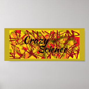 Poster Referência Crazy Science ao programa de TV Orphan 