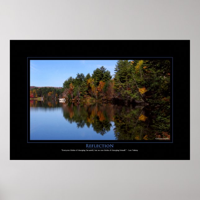 Pôster Reflexão (Frente)