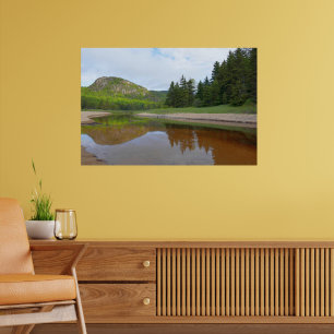 Poster Reflexão da Cabeça de excelente em Sand Beach