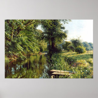 Poster Reflexão da Primavera por Peder Mork Monsted