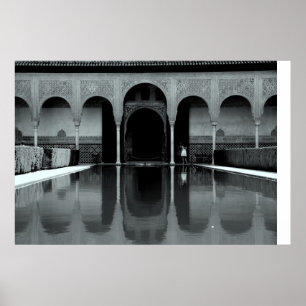 Pôster Reflexão de Alhambra