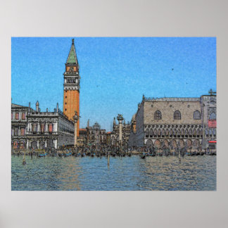 Pôster Reflexão de Calma