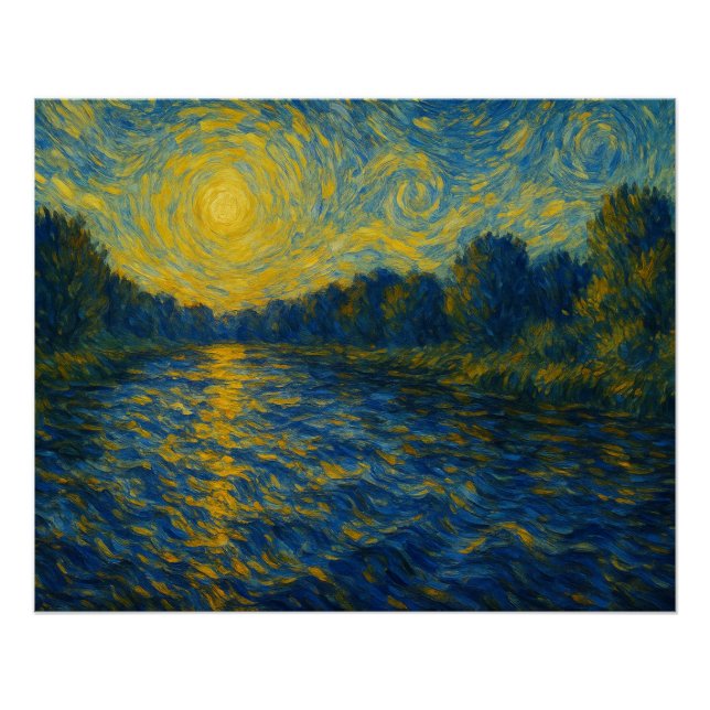 Pôster Reflexão de Dawn (Frente)