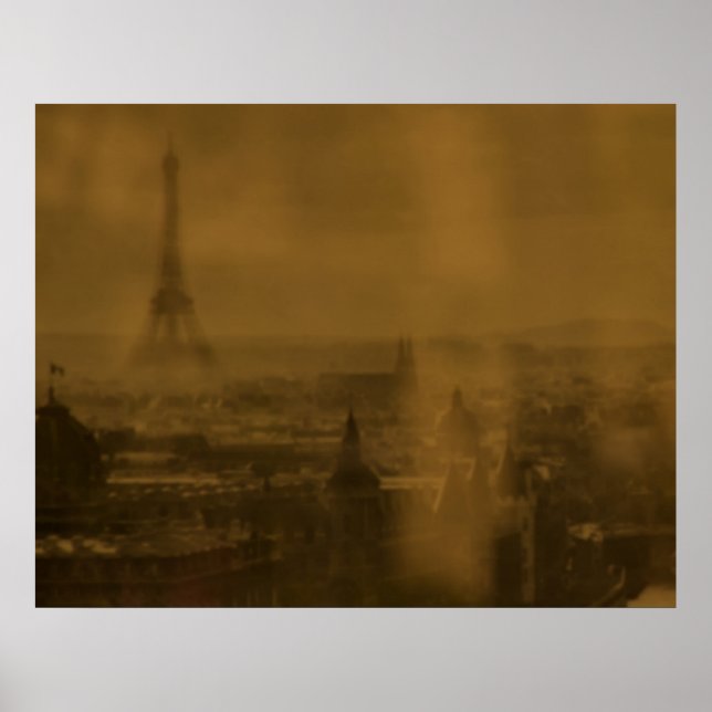 Pôster Reflexão de Paris (Frente)