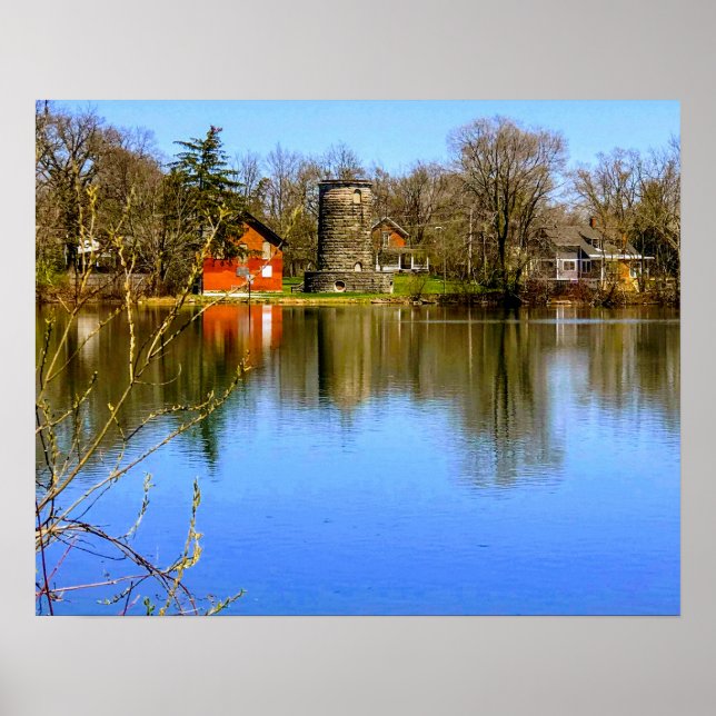 Poster Reflexão de Reservatório II (Frente)