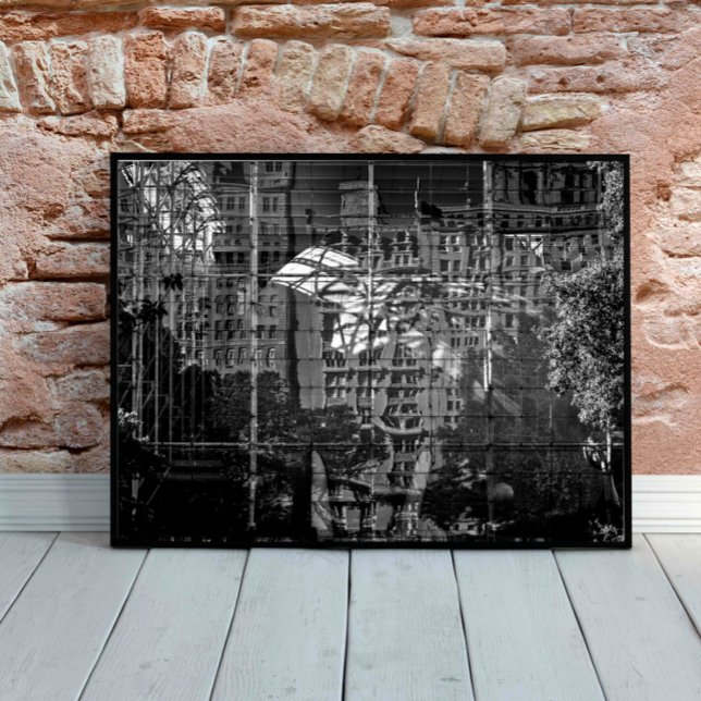 Poster Reflexão De Vidro Do Museu De História Natural De  (Criador carregado)