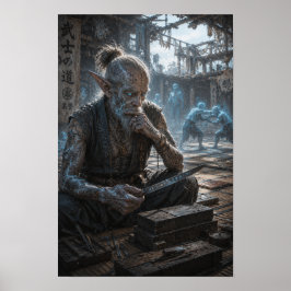 Poster Reflexão / Fabricante de Lâminas / Tatami dos Luta