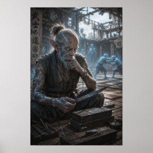 Poster Reflexão / Fabricante de Lâminas / Tatami dos Luta