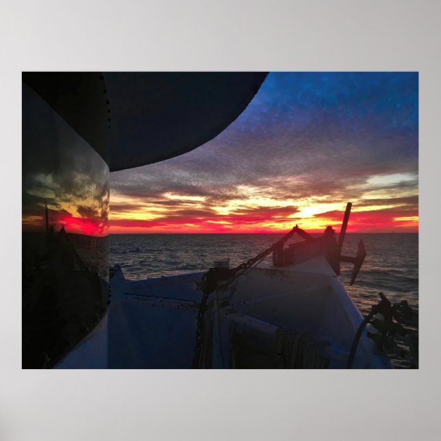 Poster Reflexão por Sunset (Frente)