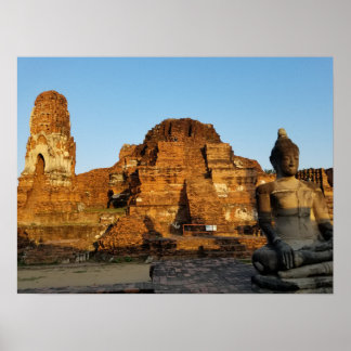 Poster Reflexão Silenciosa em Tailandês