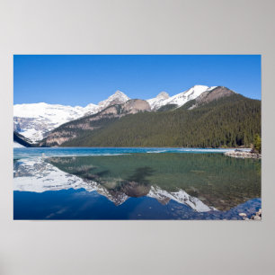 Poster Reflexo no Lago Louise - Banff NP, Canadá