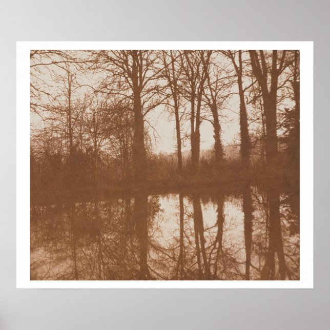 Pôster Reflexões, 1843 (foto sepia) (Frente)